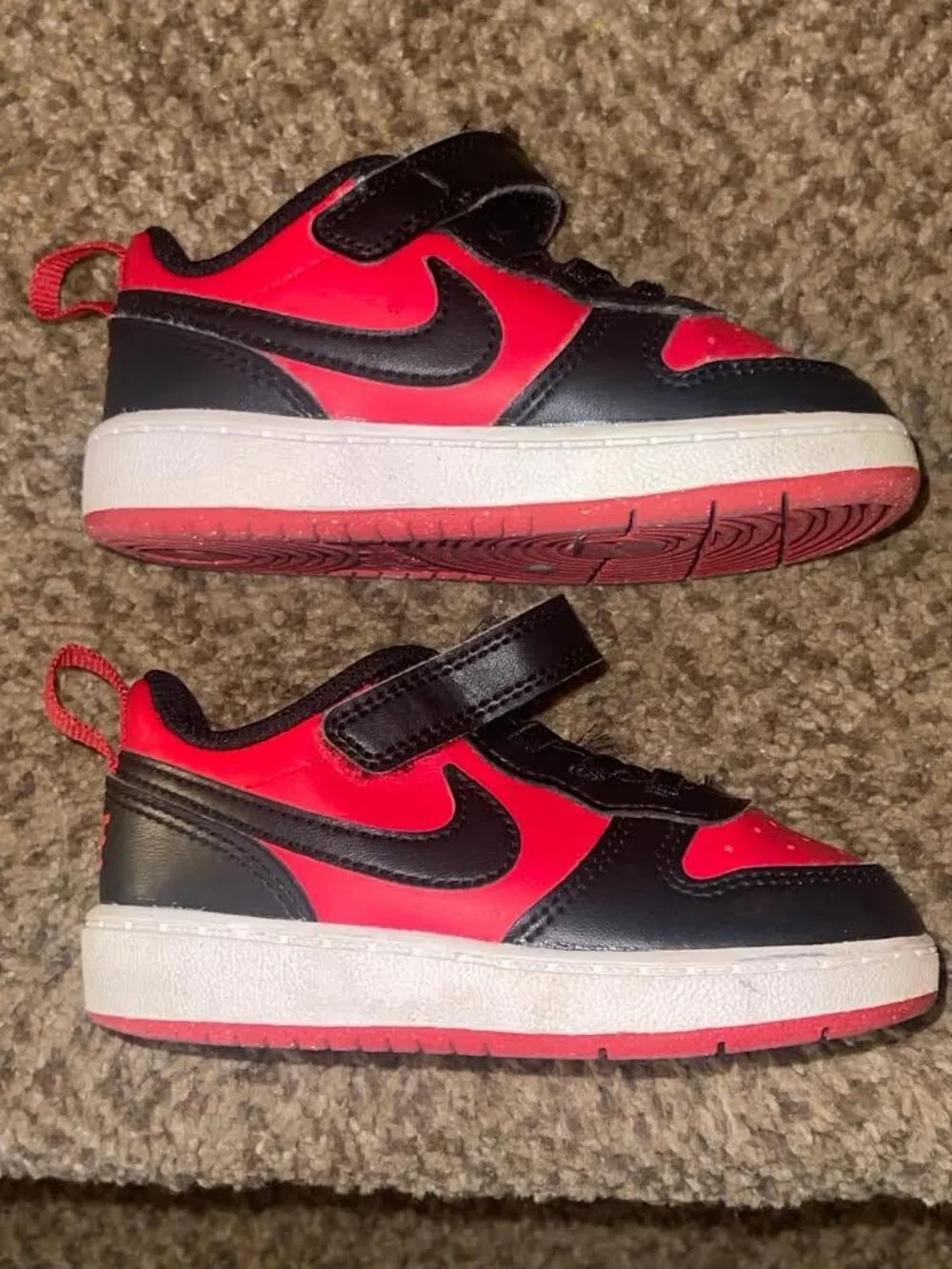 EUC Nike Court Borough Low Recraft BOYS SIZE 9C